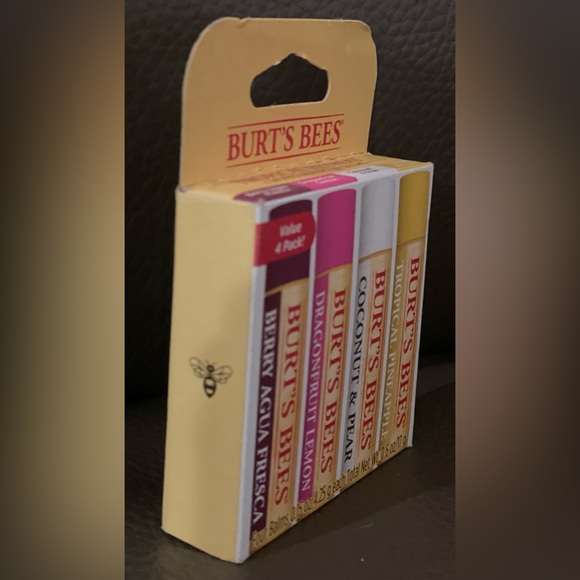 Burt's Bees Lip Balm β Tropical Retreat 4 Pack Set - Picture 15 of 16